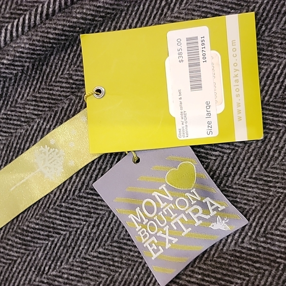 Soia & Kyo Hearingbone winter jacket - Picture 8 of 10